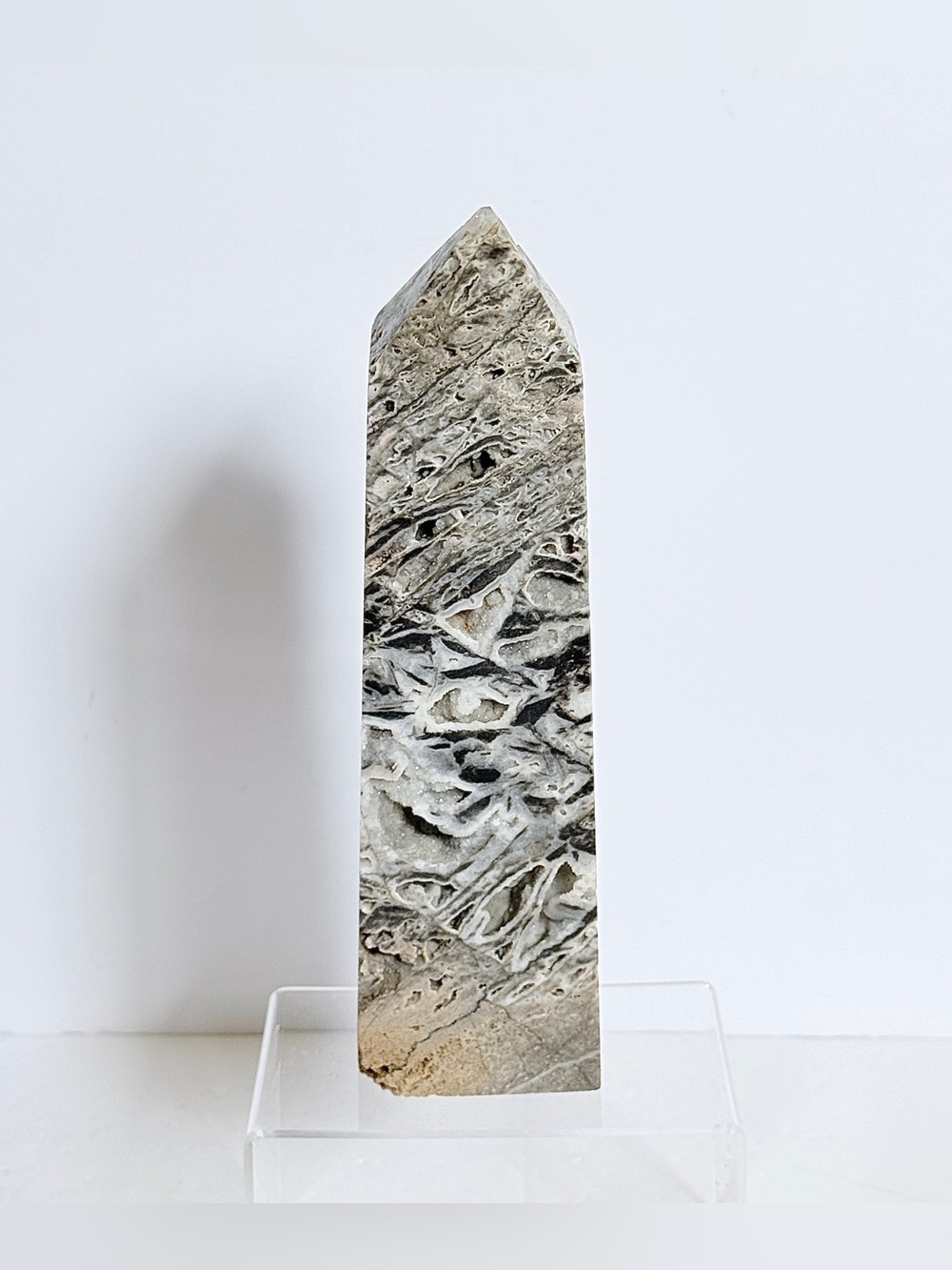 Huge Druzy Sphalerite Tower Obelisk – Polished Crystal Point 9” 1256g